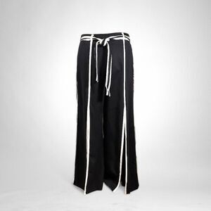 SONCY Split Leg Black Pants, NEW WITH TAGS! Size 2 (18/20)